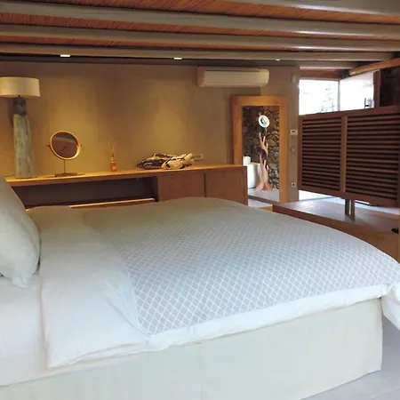 فيلة Elegant Mykonos White Satin Private Gym 4 Bedrooms Sea View *